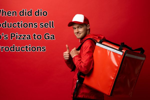 When did dio Productions sell Elio's Pizza to Ga Productions